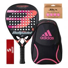 PACK MUJER BULLPADEL VERTEX 2 Y MOCHILA ADIDAS CLUB