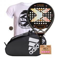 PACK NOX AT10 LUXURY GENIUS Y  PALETERO ADIDAS CONTROL CRB
