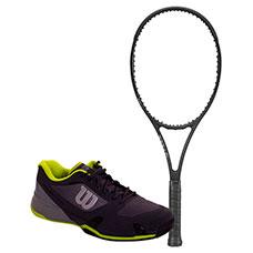 PACK WILSON PRO STAFF RF97 Y ZAPATILLAS WILSON RUSH PRO 2.5