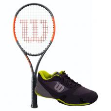 PACK WILSON BURN 100 LS Y ZAPATILLAS WILSON RUSH PRO 2.5