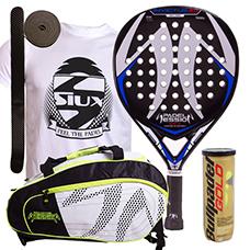 PACK PADEL SESSION INVICTUS 2.0 Y PALETERO MATRIX 4