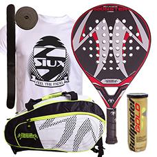 PACK PADEL SESSION MONSTER Y PALETERO MATRIX 4