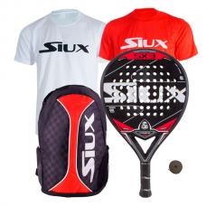 PACK SIUX SX3 Y MOCHILA SIUX TRAIL 2.0 ROJO