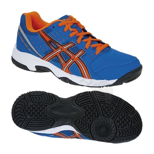 asics gel padel pro 2 gs mujer plata