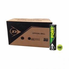 CAJON DE 18 BOTES DE 4 PELOTAS DUNLOP FORT ALL COURT