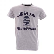 camiseta algodon siux limited gris