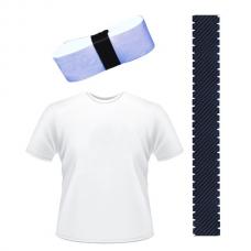 Camiseta blanca + overgrip + protector