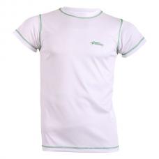 Camiseta Tecnica Padel Session Blanco Verde