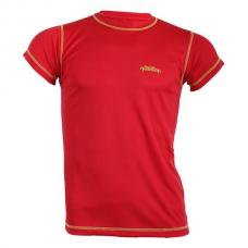 Camiseta tecnica Padel Session Rojo Amarillo