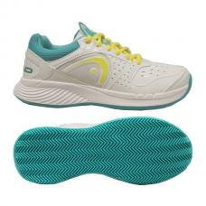 Head Sprint Team Clay Women White-Lemon-Teal
