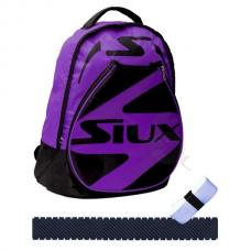 Mochila Siux Morada + Over + Protector