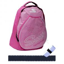 Mochila Siux Rosa + Over + Protector