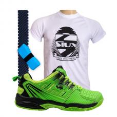 Zapatillas Siux Verdes camiseta Siux over y protector