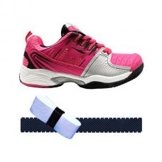 Zapatillas Softee K3 Fucsia + overgrip + protector